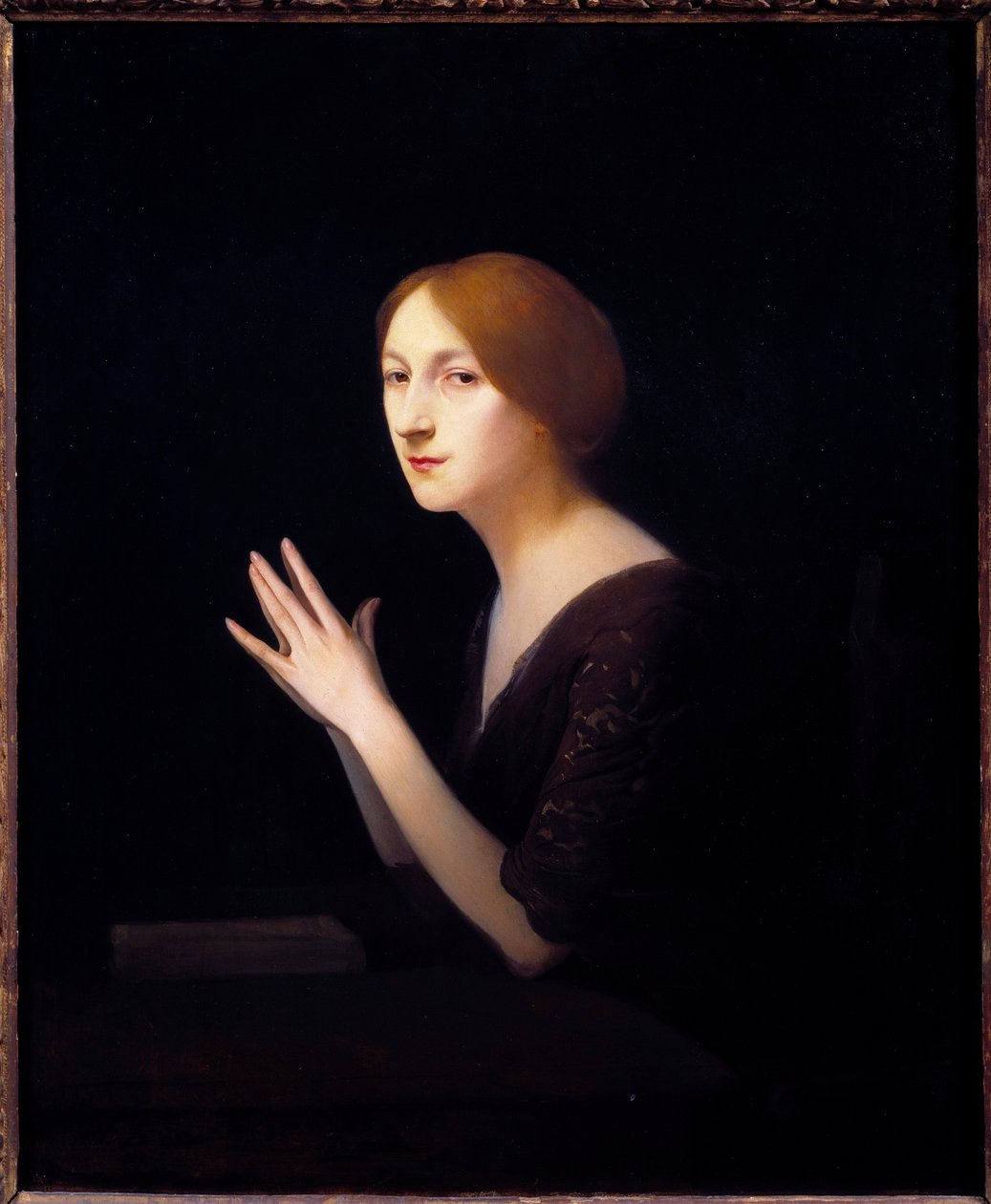 Retrato de Marguerite Moreno (1871-1948) actriz de la Comédie Française de Joseph Granie