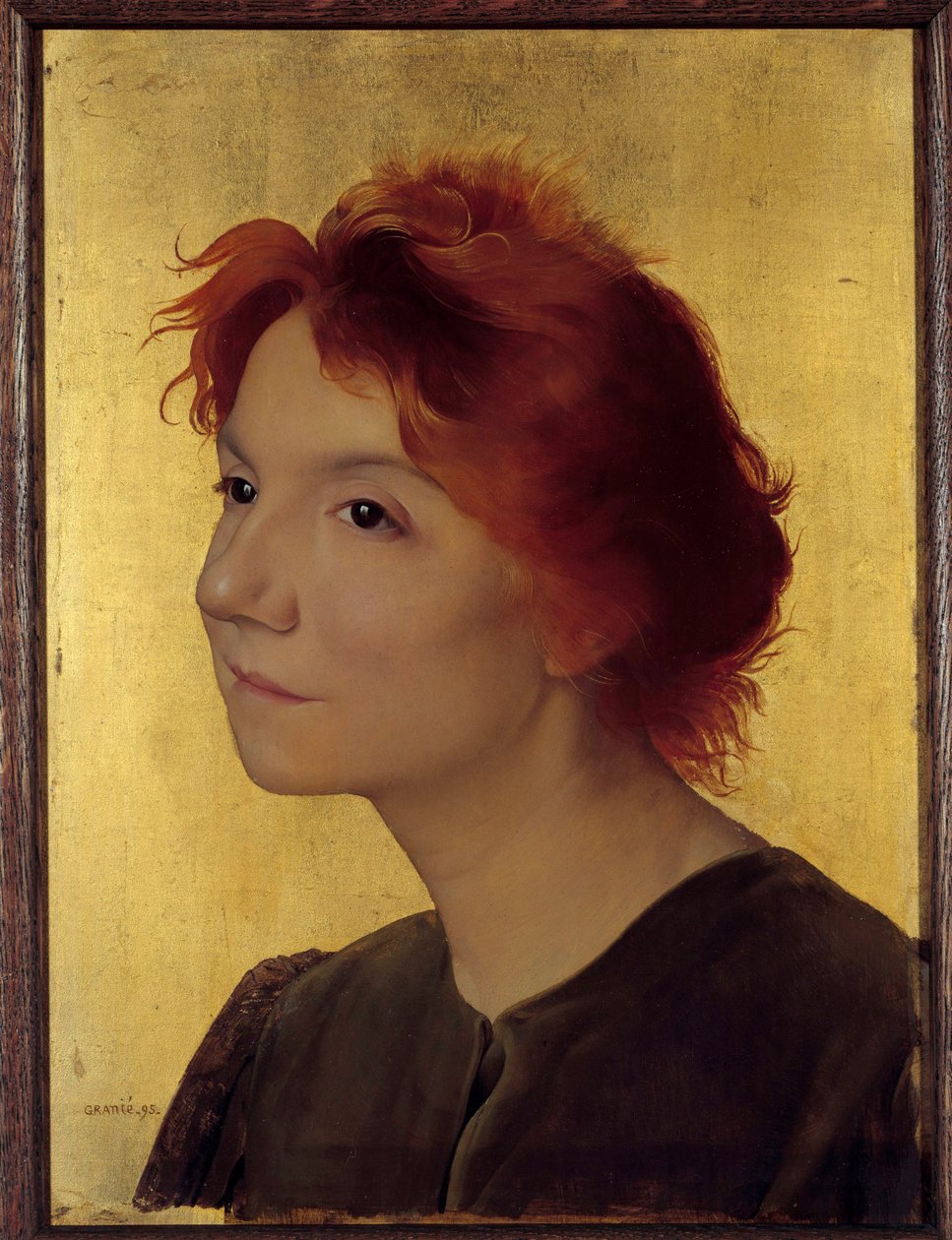 Retrato de Yvette Guilbert, cantante de Joseph Granie