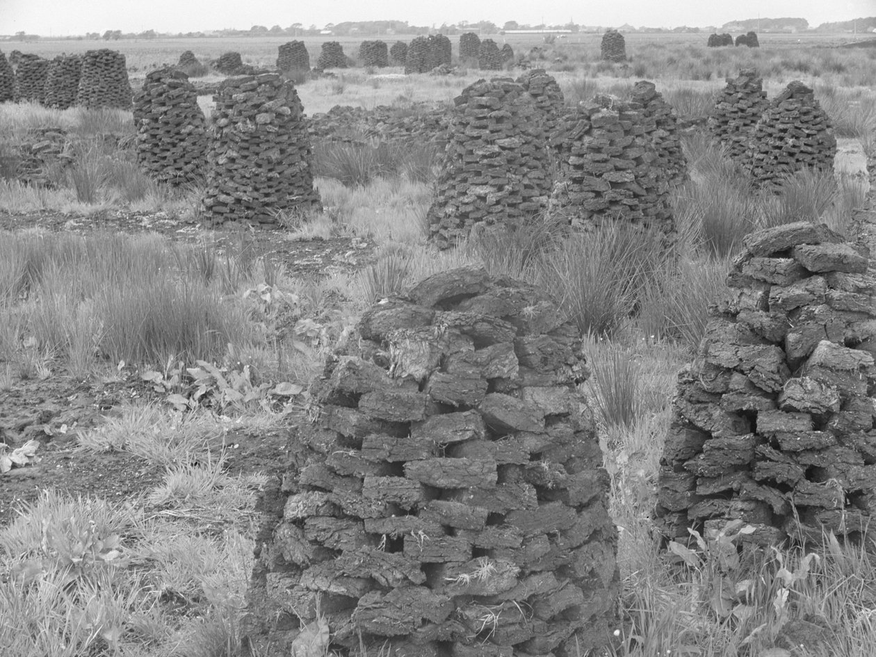Montones de turba de Joseph Hardman