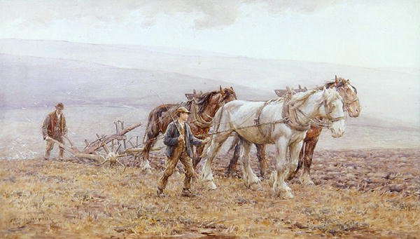 Arando las colinas de Joseph Harold Swanwick