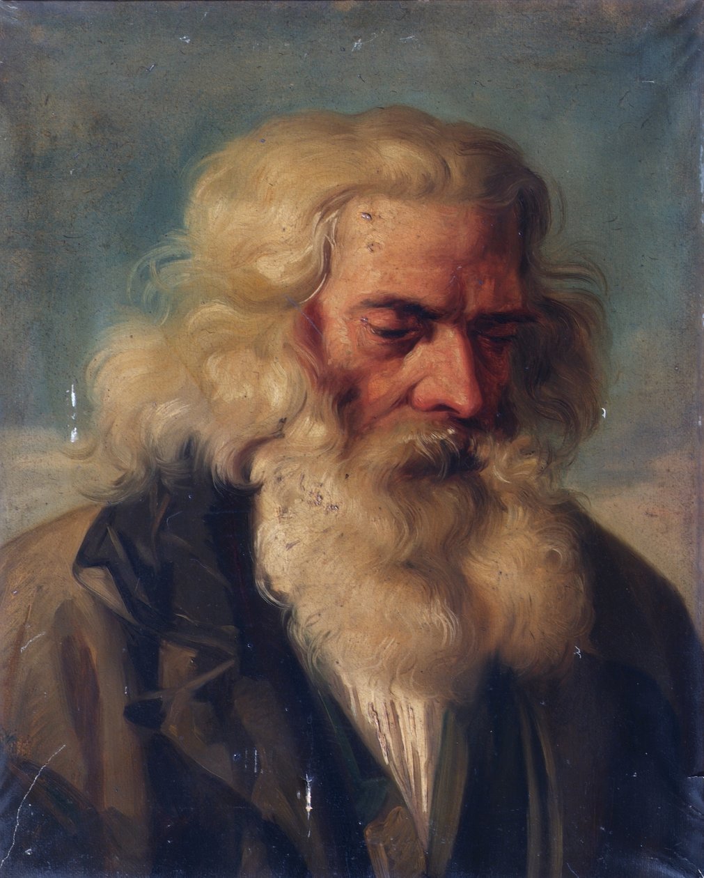 anciano barbudo de Joseph Hasslwander
