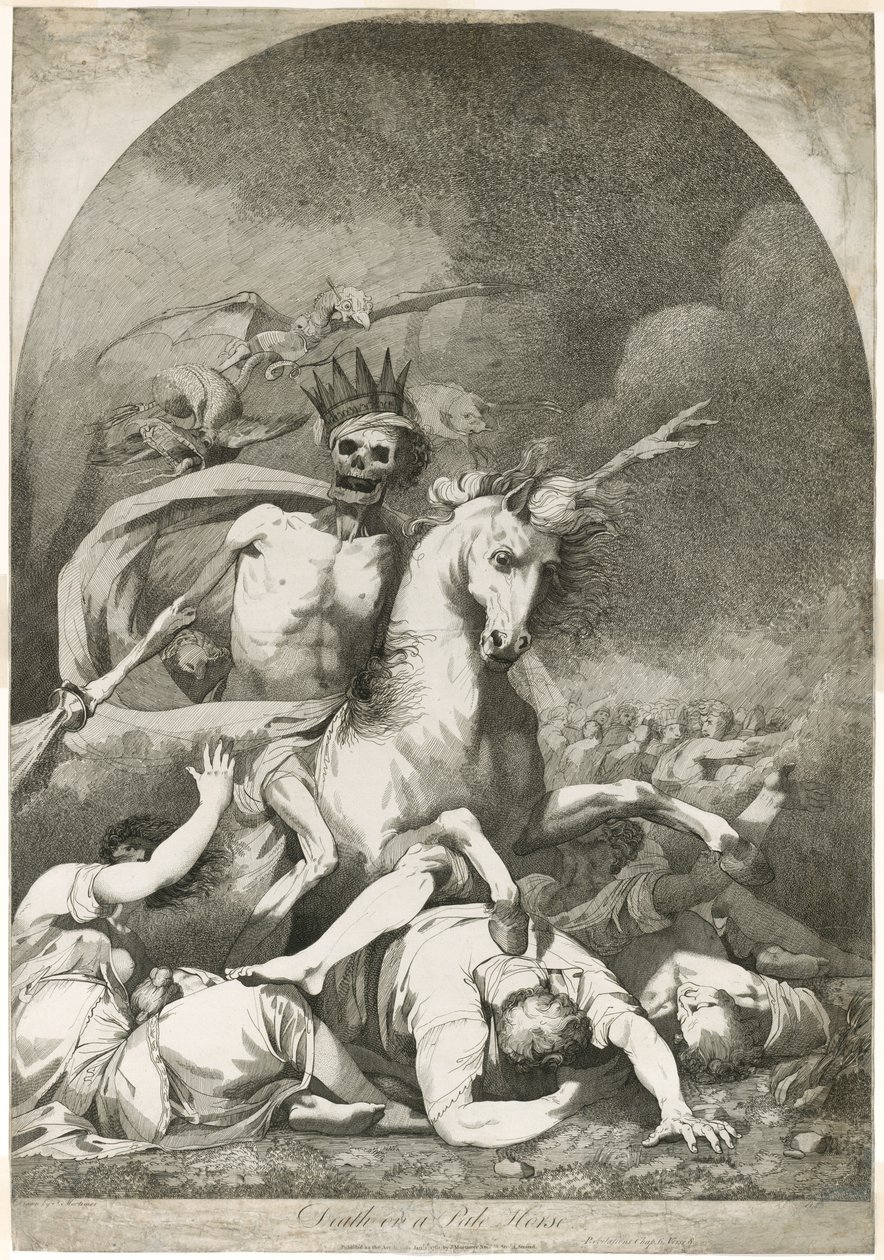 Muerte a lomos de un caballo pálido de Joseph Haynes