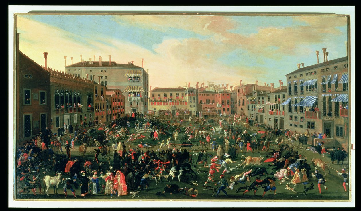 Festival de los Toros, Campo San Polo de Joseph Heintz der Jüngere