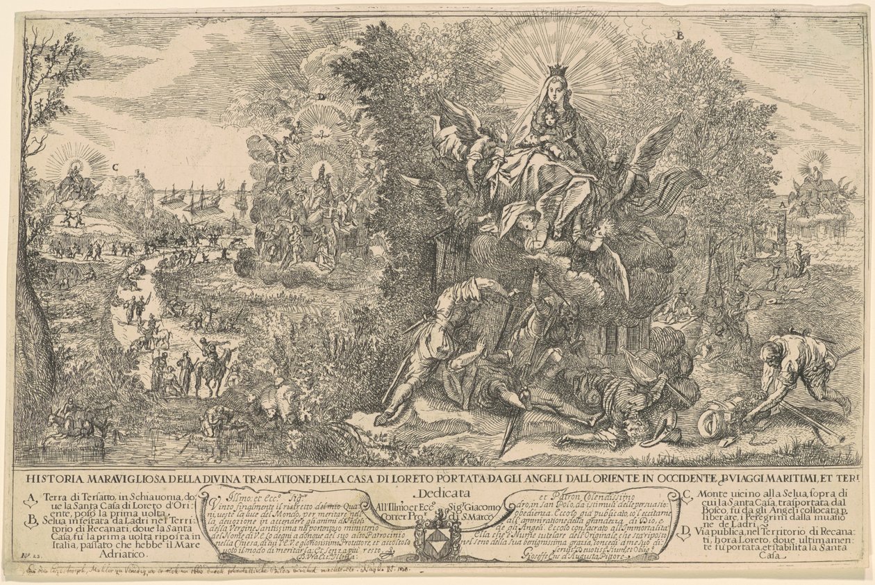 El transporte de la Santa Casa de Loreto de Joseph Heintz the Younger