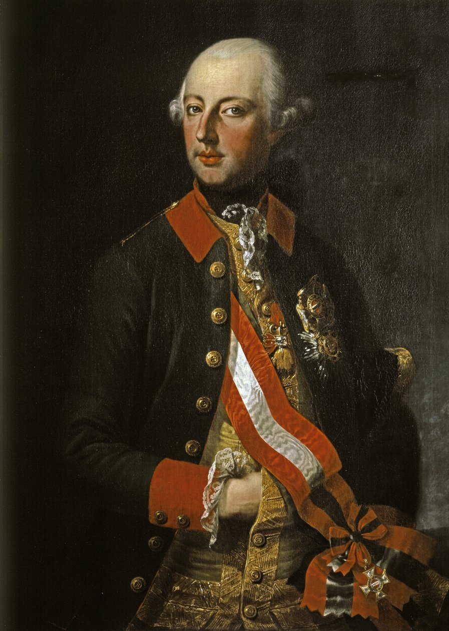 JOSÉ II: Emperador de Austria, hijo de María Teresa. de Joseph Hickel