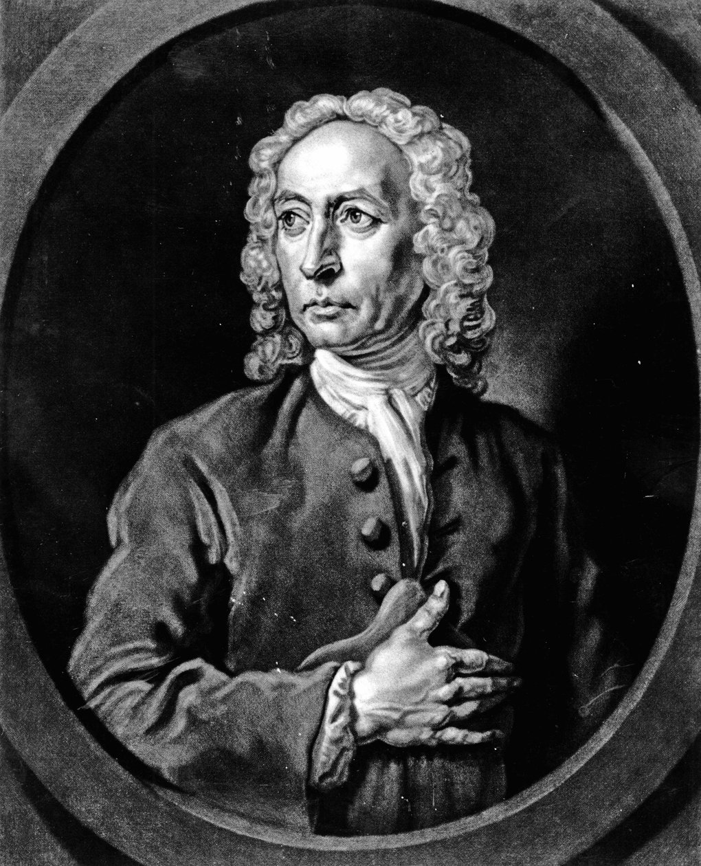 Anthony Sayer, grabado por John Faber Jr (mezzotinta) de Joseph Highmore
