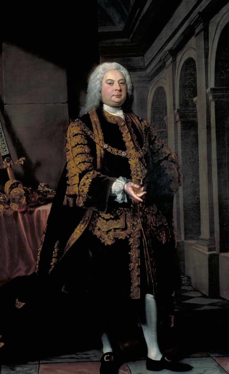 Sir John Barnard, Lord Mayor 1737, 1738 de Joseph Highmore