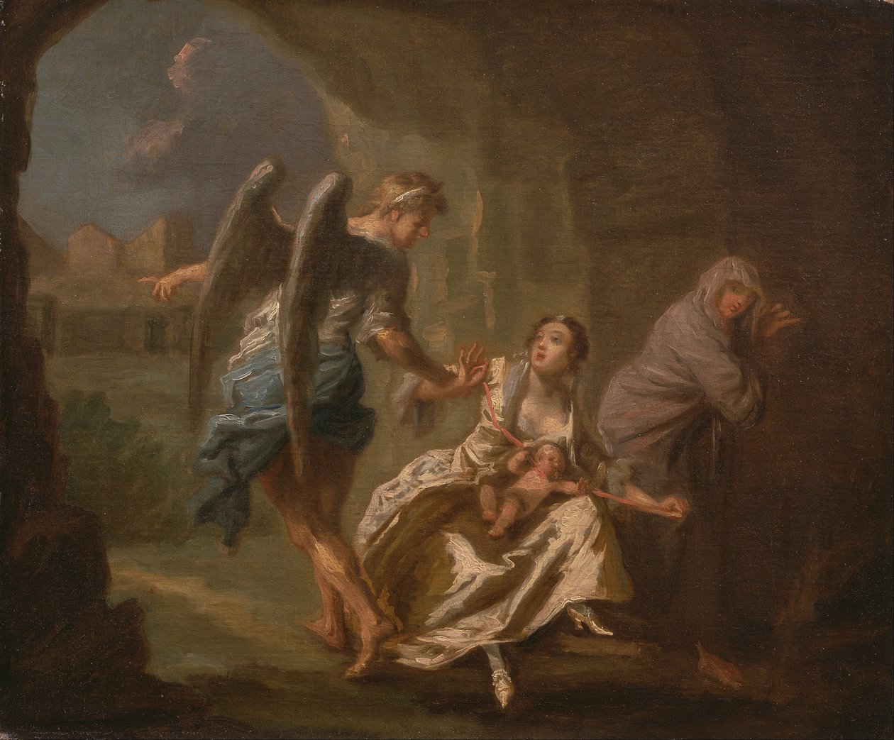 El ángel de la misericordia de Joseph Highmore