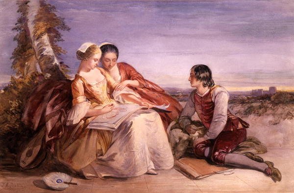 Los admiradores del artista de Joseph John Jenkins
