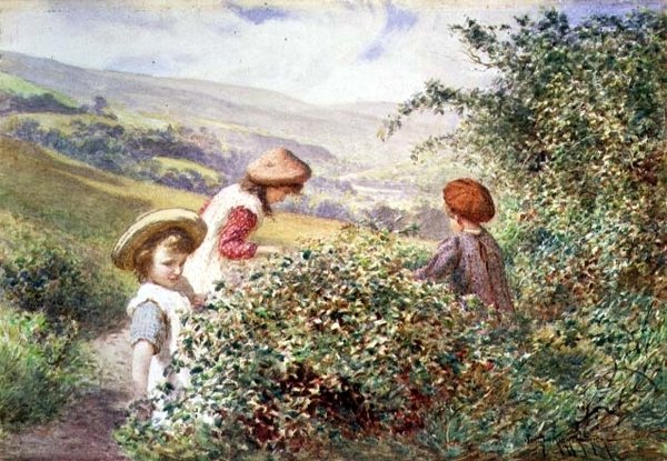 Los recolectores de moras de Joseph Kirkpatrick