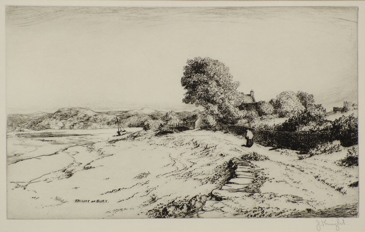 Un Estuario Galés de Joseph Knight