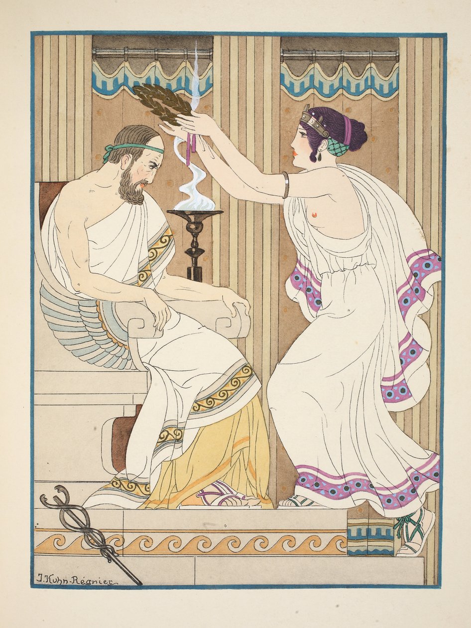 Una corona dorada, ilustración de 