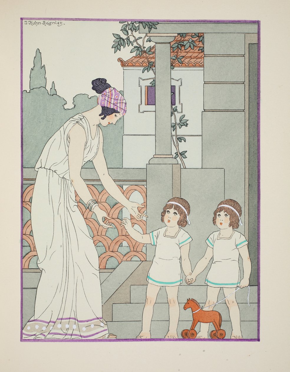 Gemelos idénticos, ilustración de 