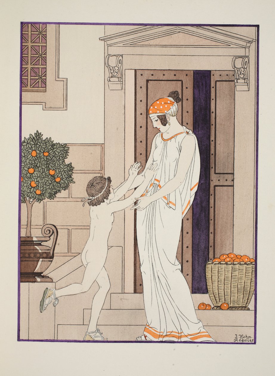 Alegría de la infancia, ilustración de 