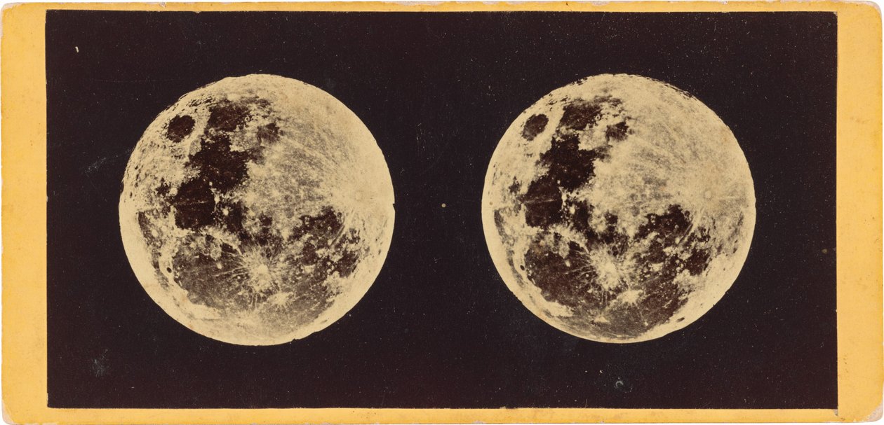 "La Luna",1860 (foto) de Joseph L. Bates