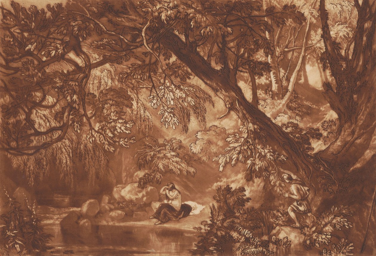 Aesacus y Hesperie de Joseph Mallord William Turner