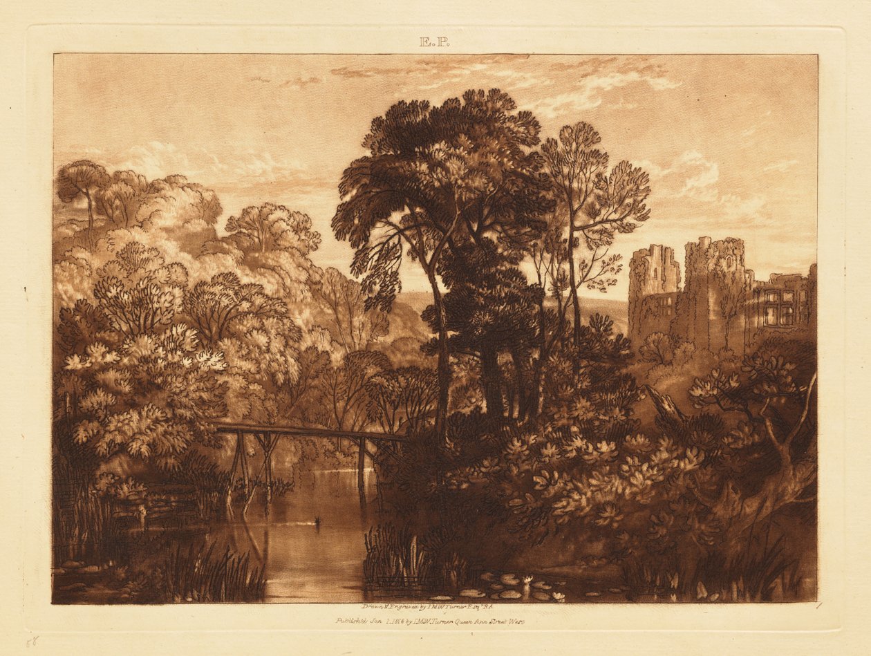 Castillo de Berry Pomeroy de Joseph Mallord William Turner