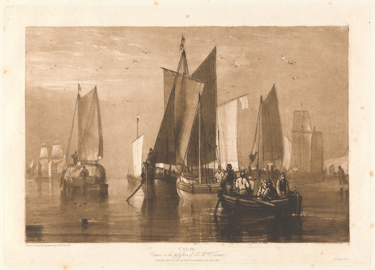 Tranquilidad de Joseph Mallord William Turner