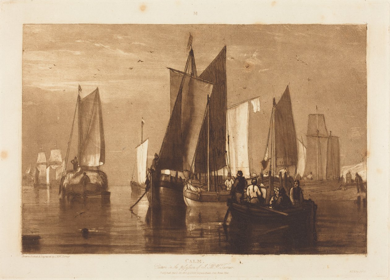 Tranquilidad de Joseph Mallord William Turner