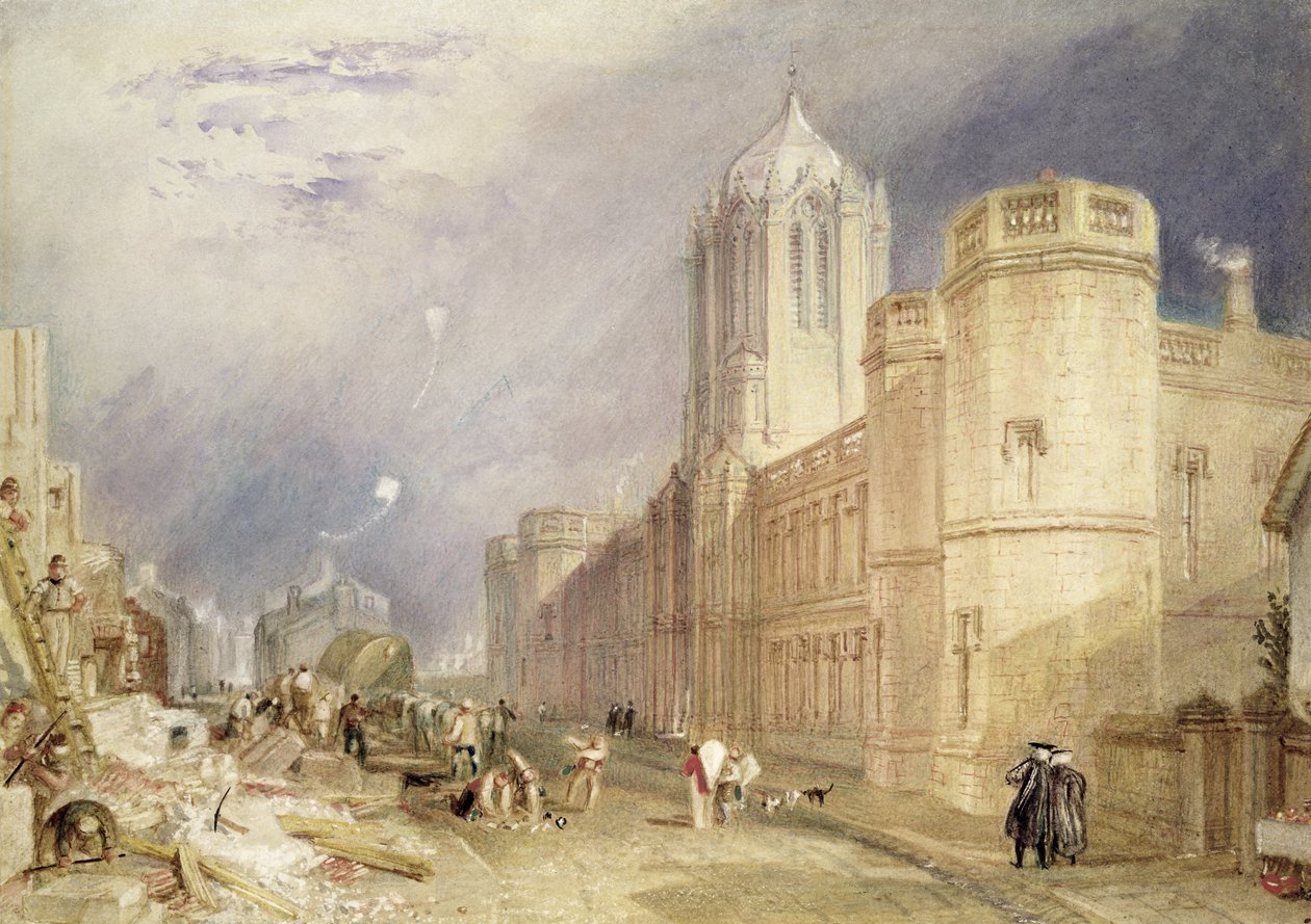 Iglesia de Cristo, Oxford de Joseph Mallord William Turner