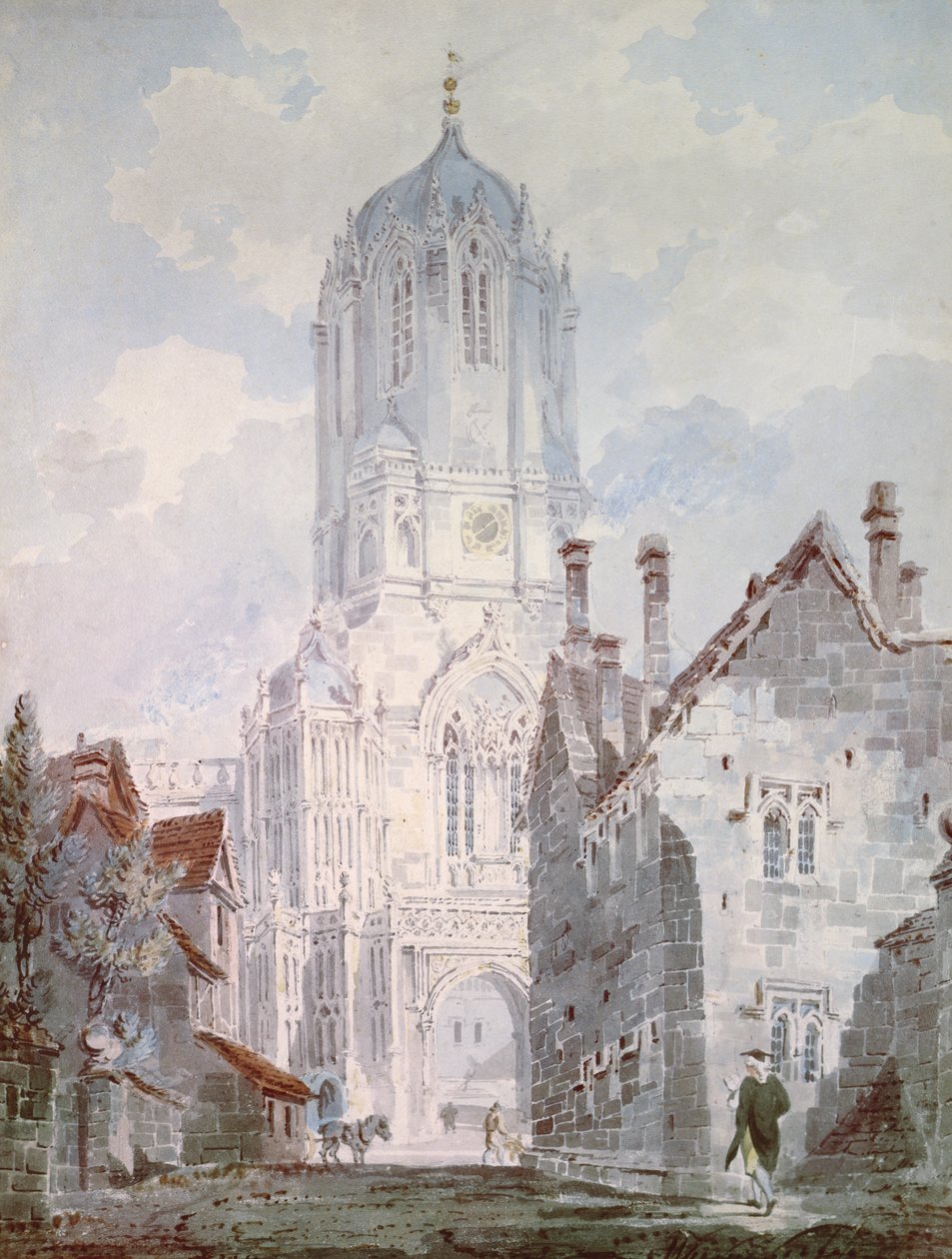 Christ Church, Oxford, 1795 de Joseph Mallord William Turner