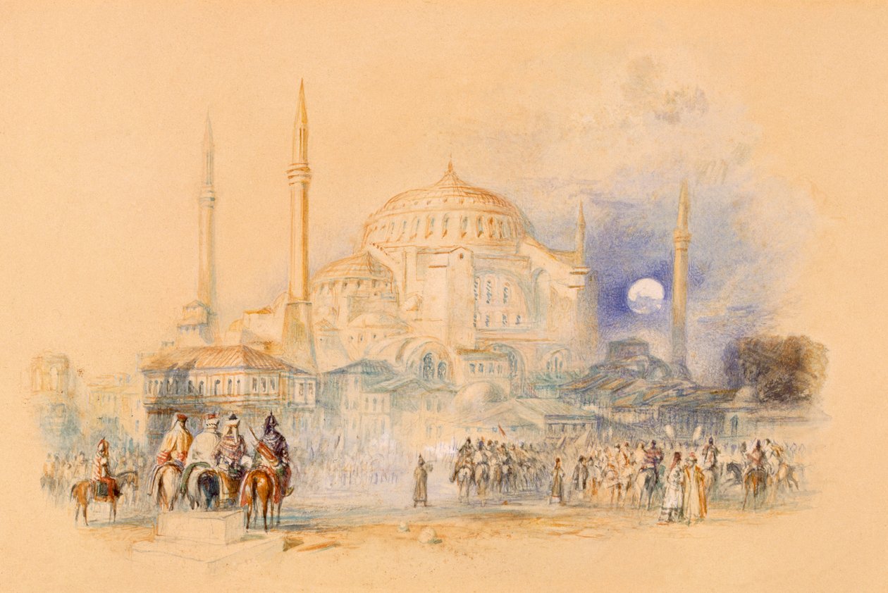 Hagia Sofia de Joseph Mallord William Turner