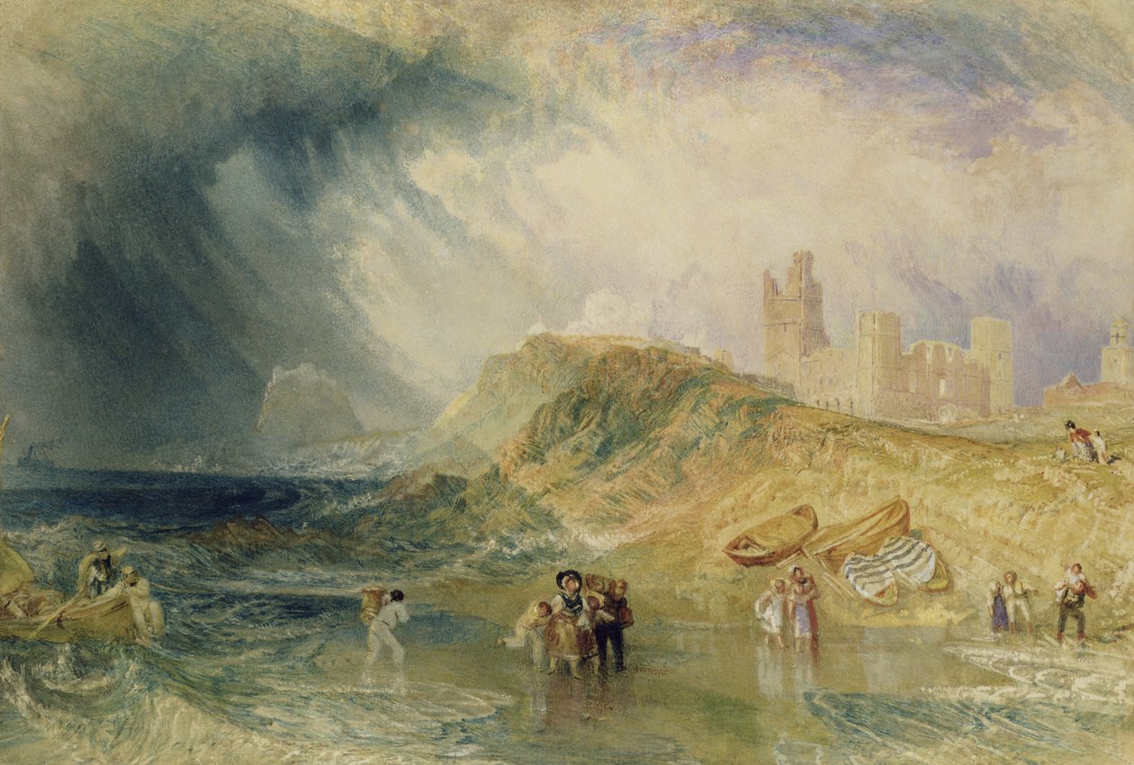 Isla Sagrada, Northumberland, c.1820 de Joseph Mallord William Turner