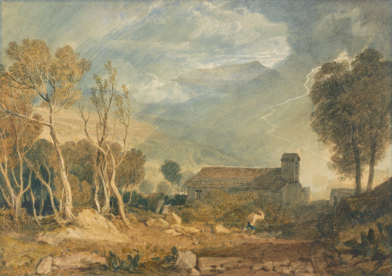 Ingleborough desde Chapel-Le-Dale de Joseph Mallord William Turner