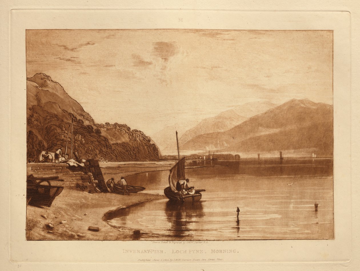 Muelle de Inverary de Joseph Mallord William Turner