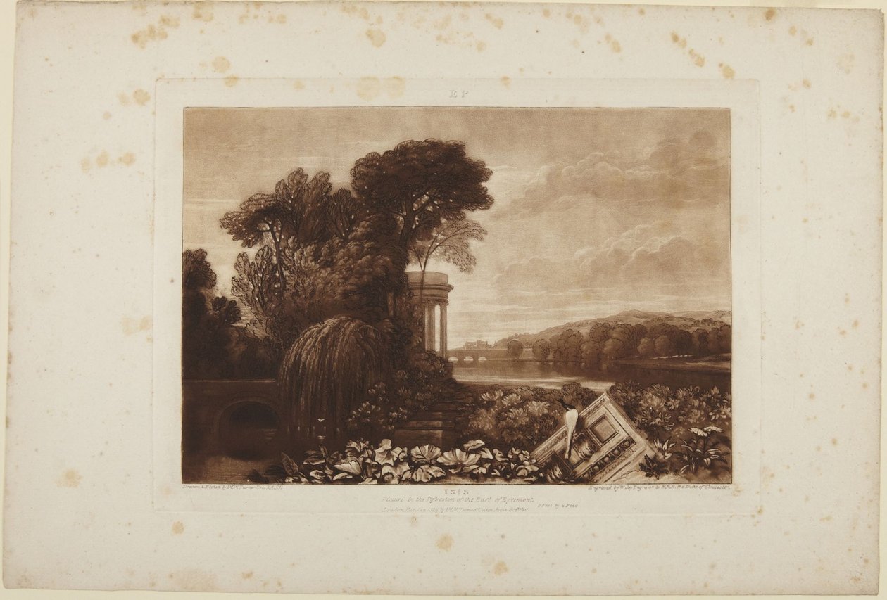 La base de Joseph Mallord William Turner