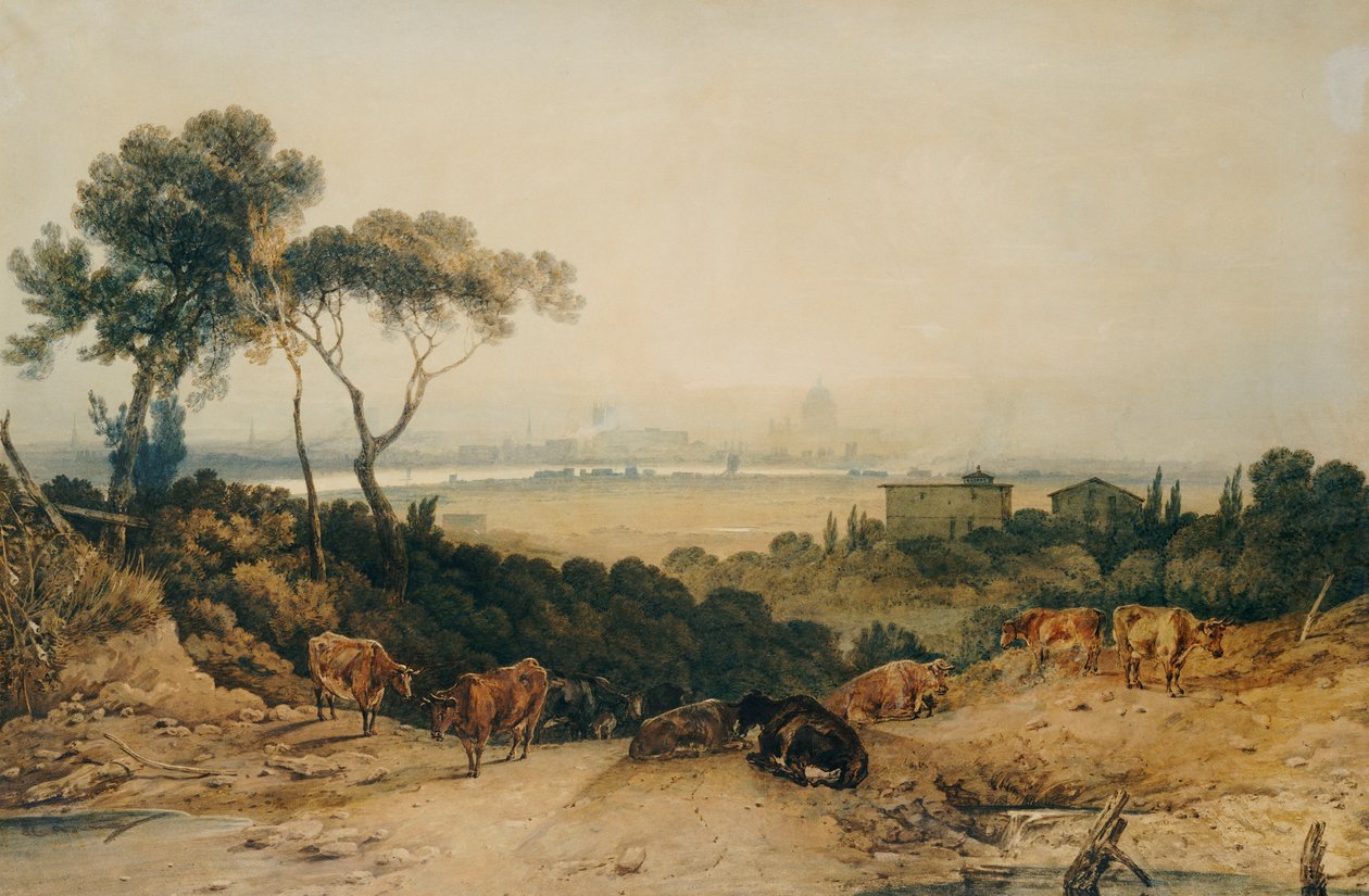 Londres: Mañana Otoñal de Joseph Mallord William Turner