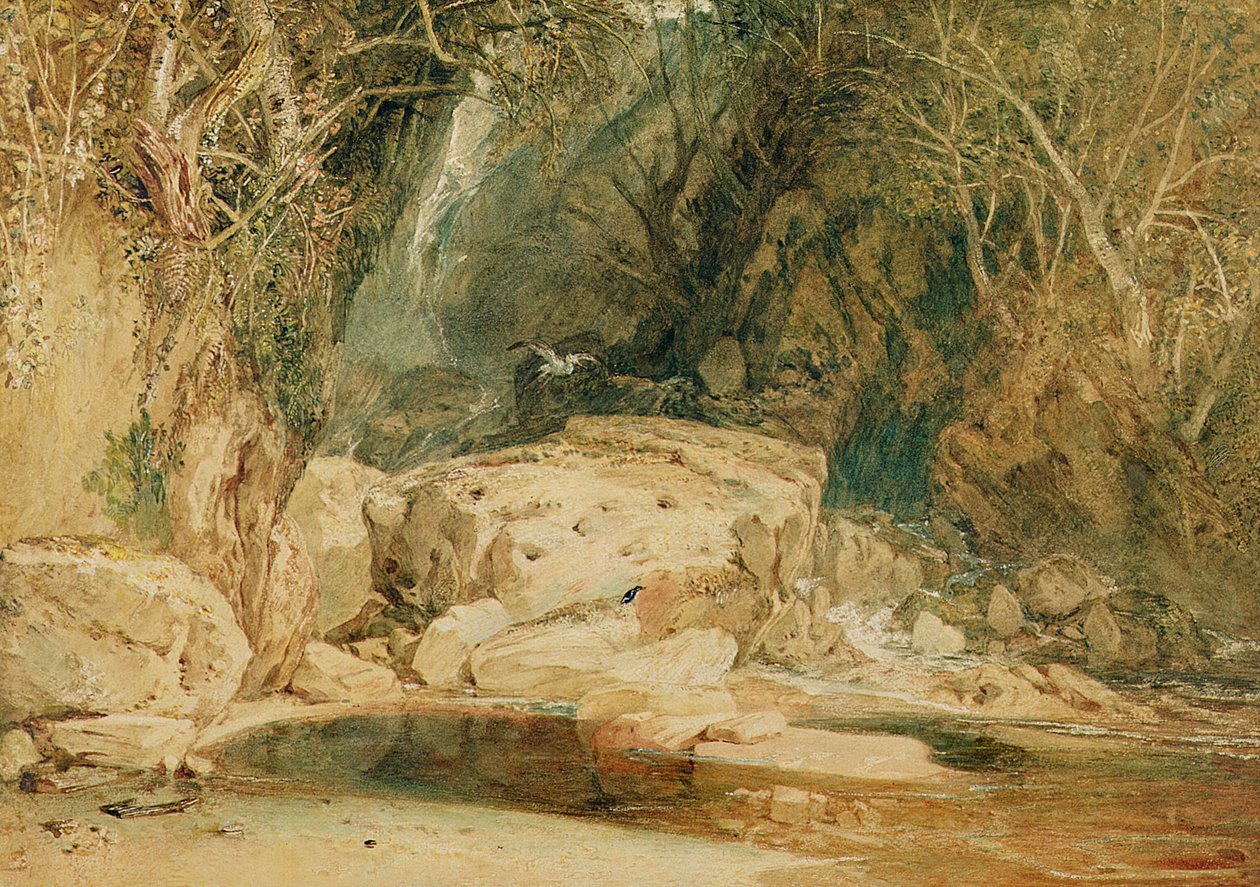 Valle solitario, Wharfedale de Joseph Mallord William Turner