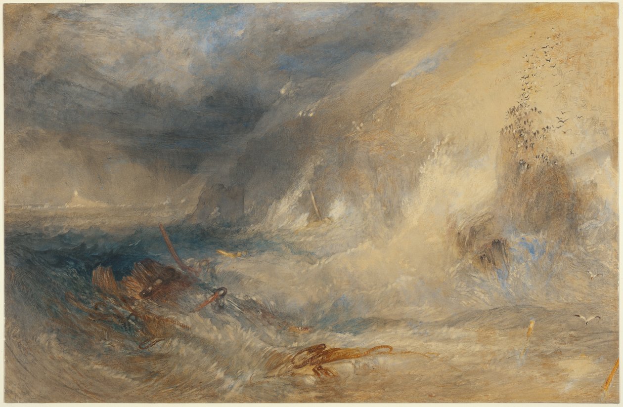 Faro de Longships, Land’s End de Joseph Mallord William Turner