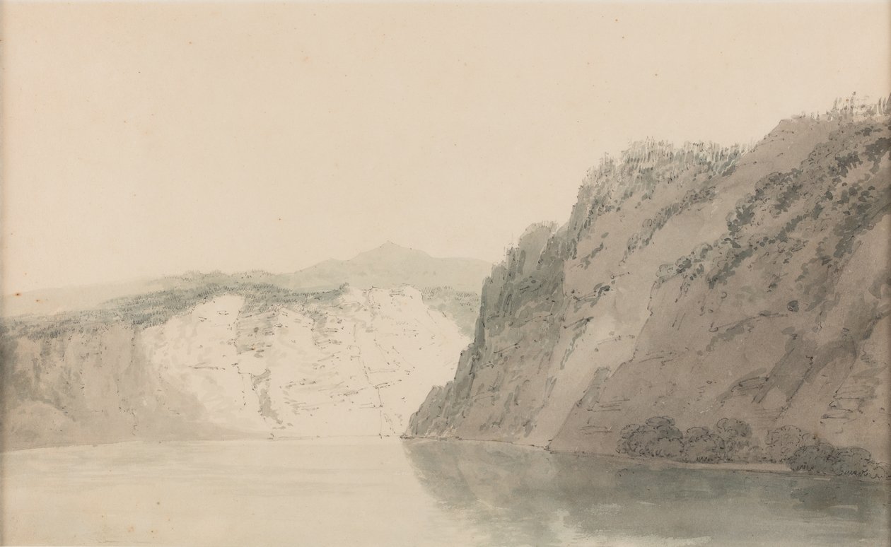 Lucerna [o Lucerna cerca de Altdorf], fecha desconocida (acuarela sobre papel) de Joseph Mallord William Turner