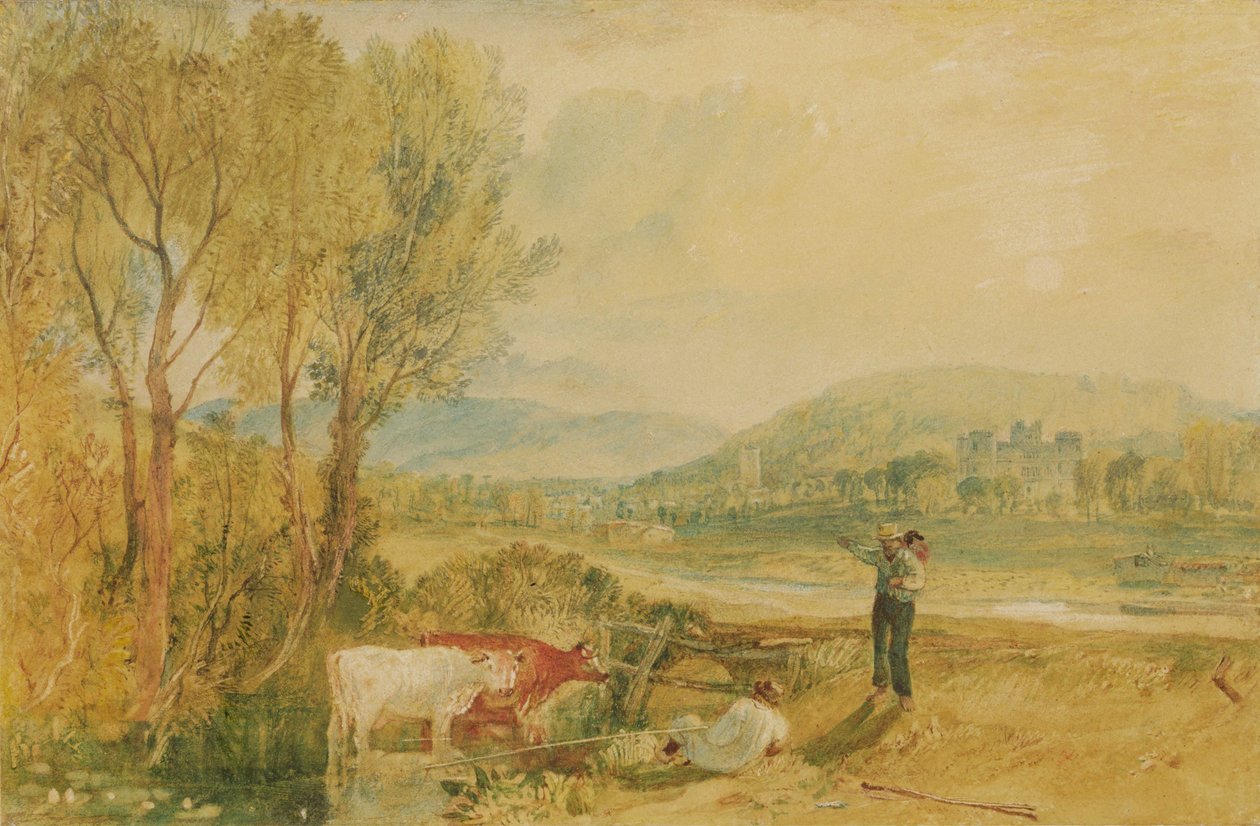 Castillo de Lulworth, Dorset, c.1820 de Joseph Mallord William Turner