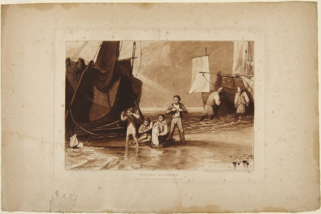 Patos marinos de Joseph Mallord William Turner