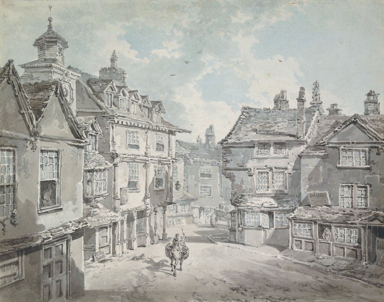 Calle del Mercado, Lichfield de Joseph Mallord William Turner