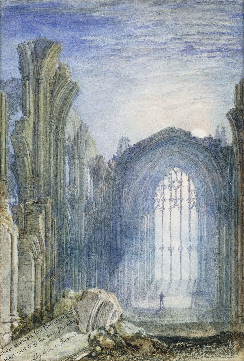 Abadía de Melrose: Una Ilustración de 