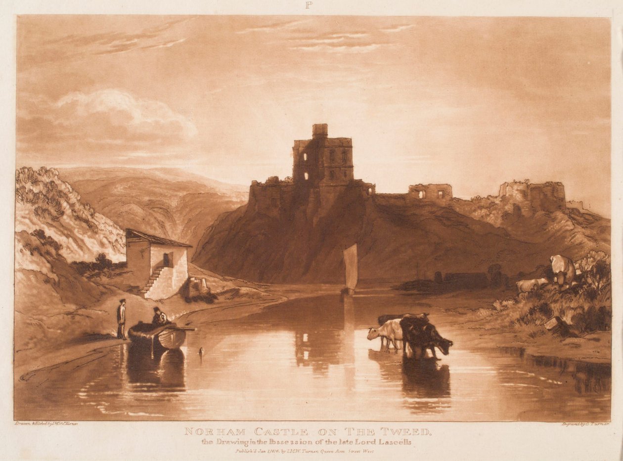 Castillo de Norham de Joseph Mallord William Turner