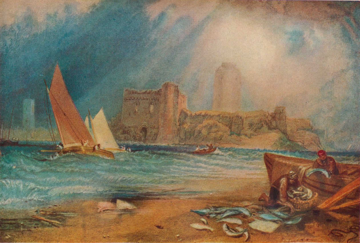 Castillo de Pembroke, Gales de Joseph Mallord William Turner