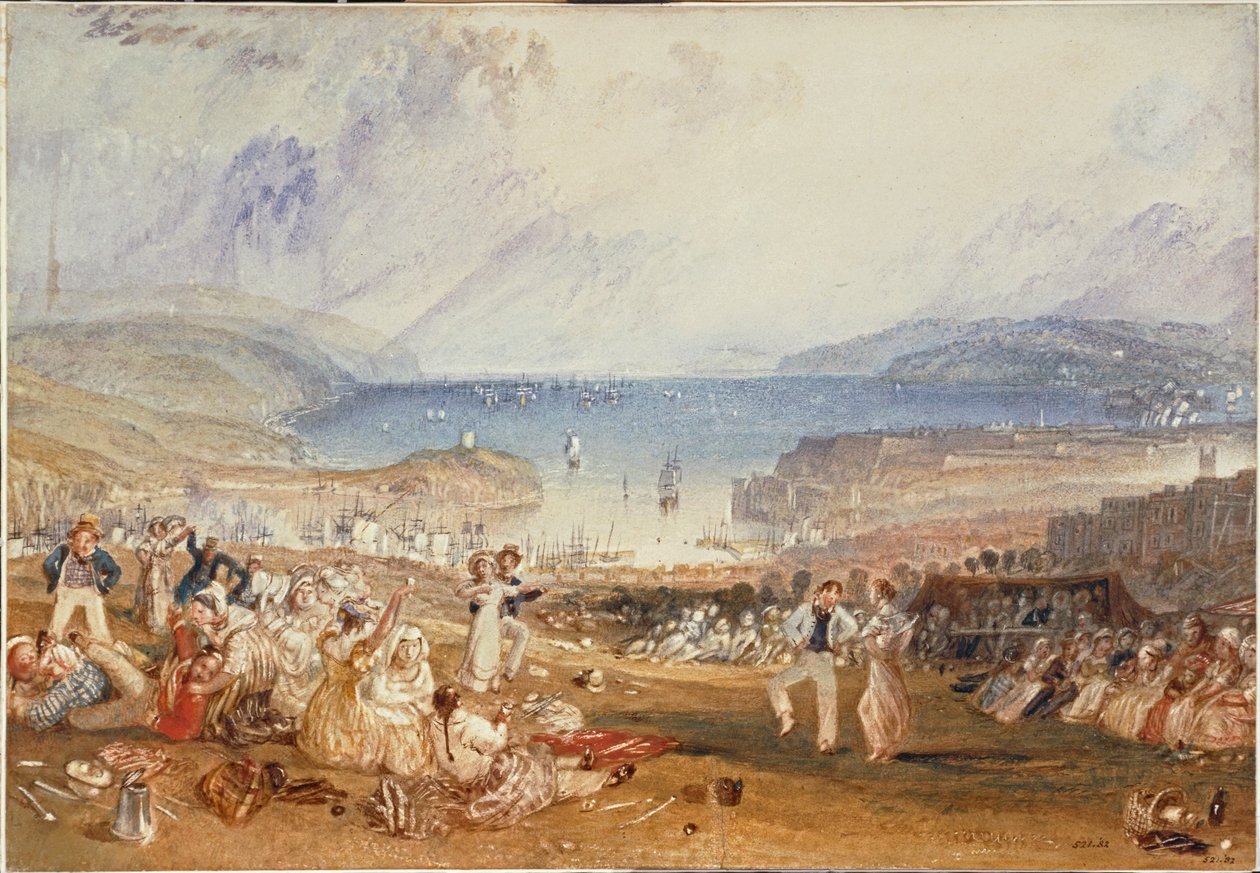 Plymouth, Devonshire ... (acuarela sobre papel) de Joseph Mallord William Turner