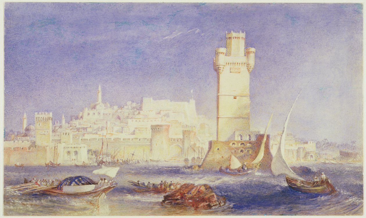 Rodas, c.1823-24 de Joseph Mallord William Turner