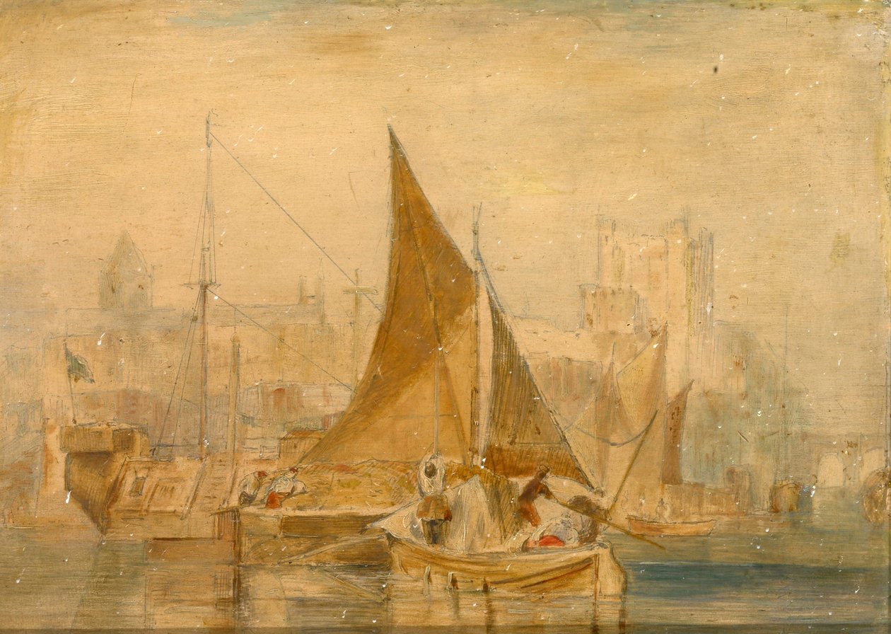 Rochester en el Medway de Joseph Mallord William Turner