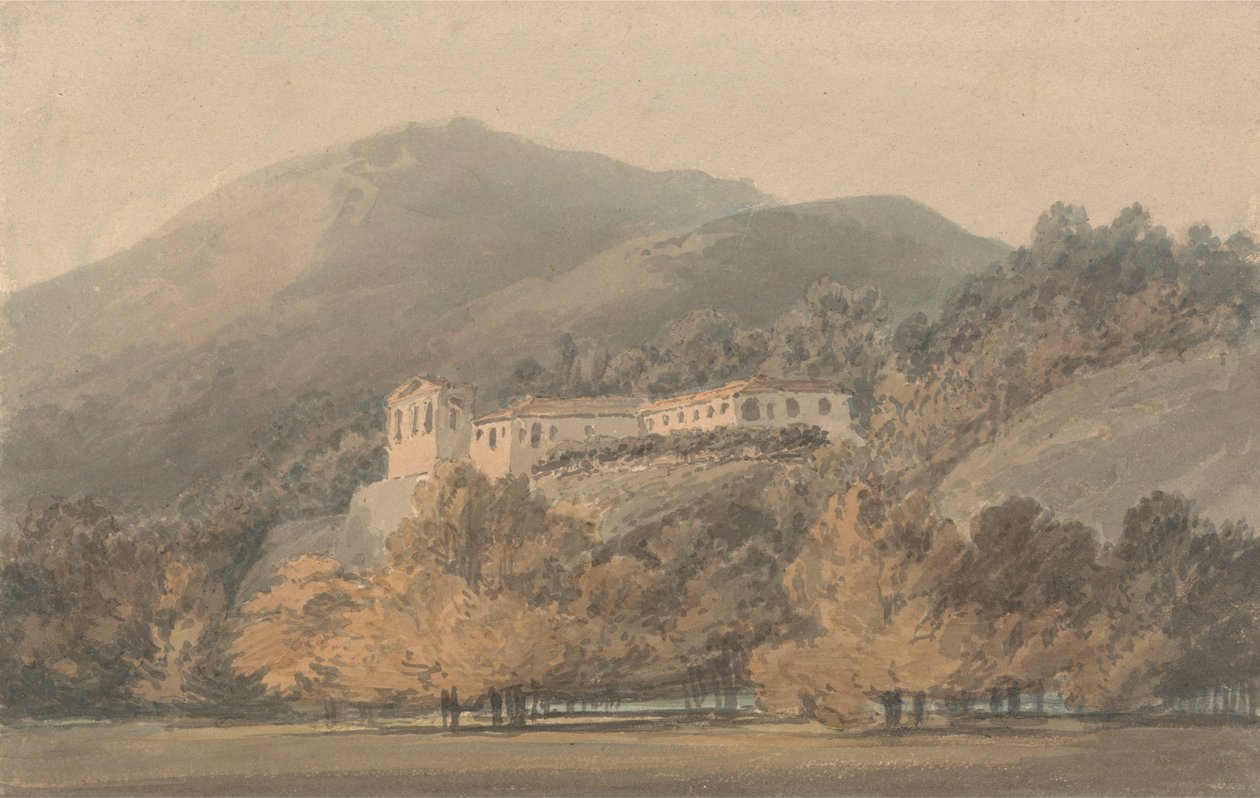 Santa Lucía, un convento cerca de Caserta de Joseph Mallord William Turner