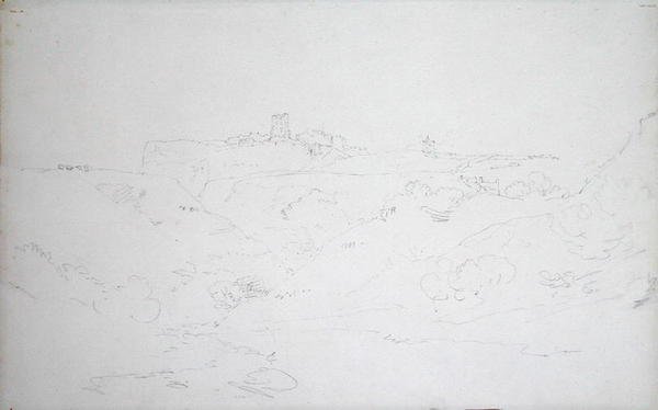 Castillo de Scarborough, c.1801 de Joseph Mallord William Turner