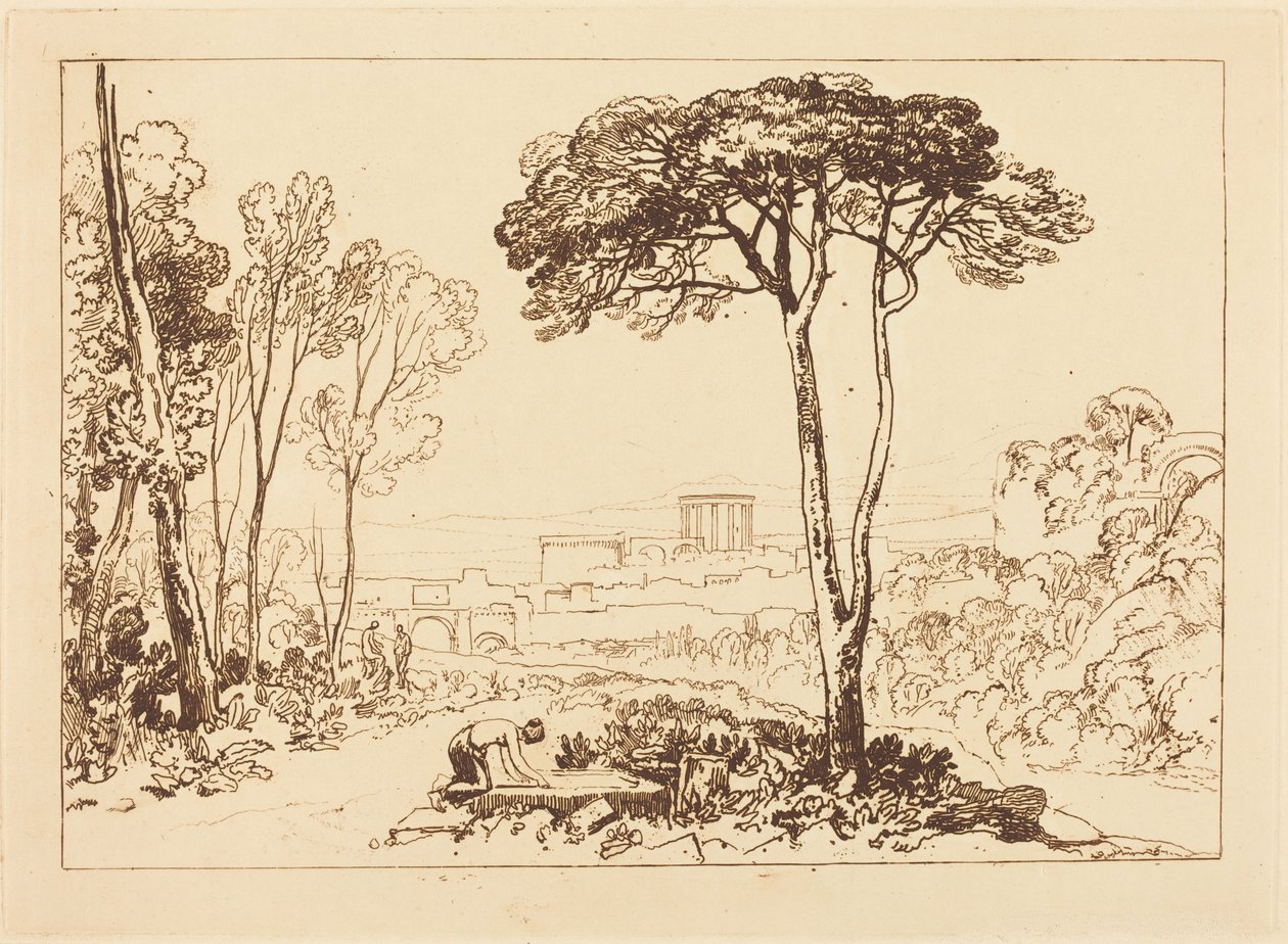 Escena en la Campaña romana de Joseph Mallord William Turner