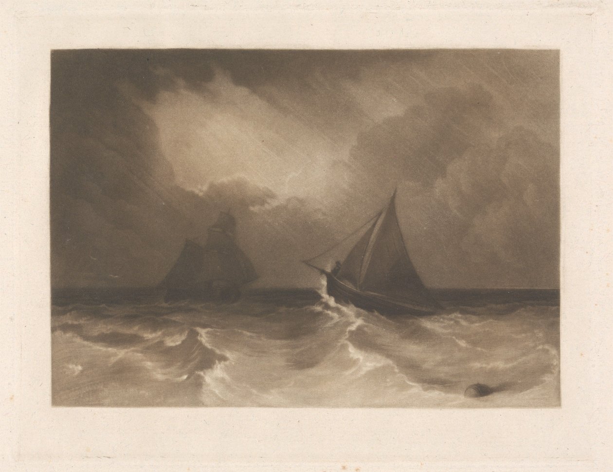 Buque y cúter de Joseph Mallord William Turner