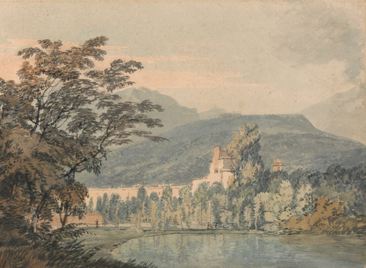 La villa de Sir William Hamilton de Joseph Mallord William Turner