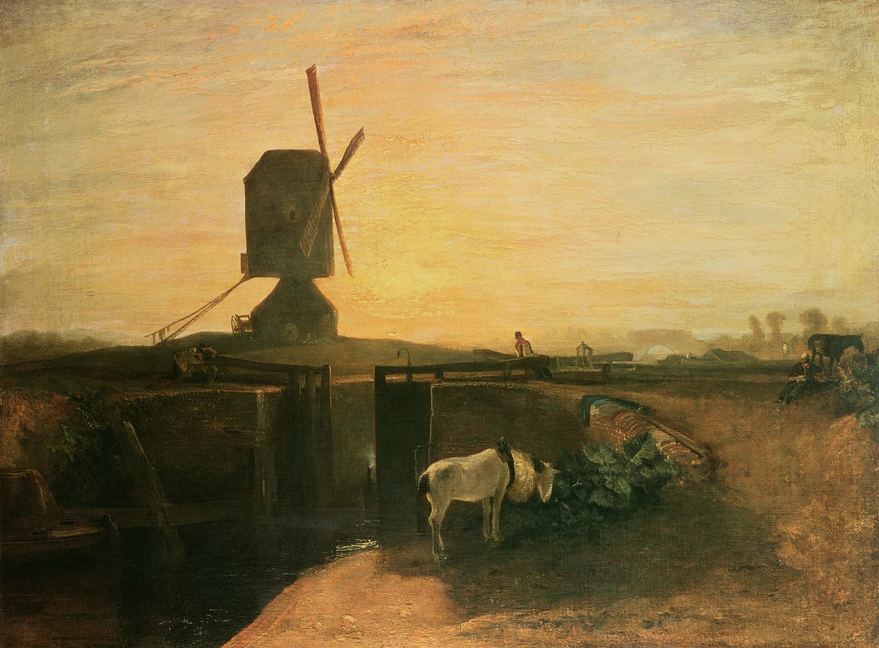 Molino de Southall, 1810 de Joseph Mallord William Turner