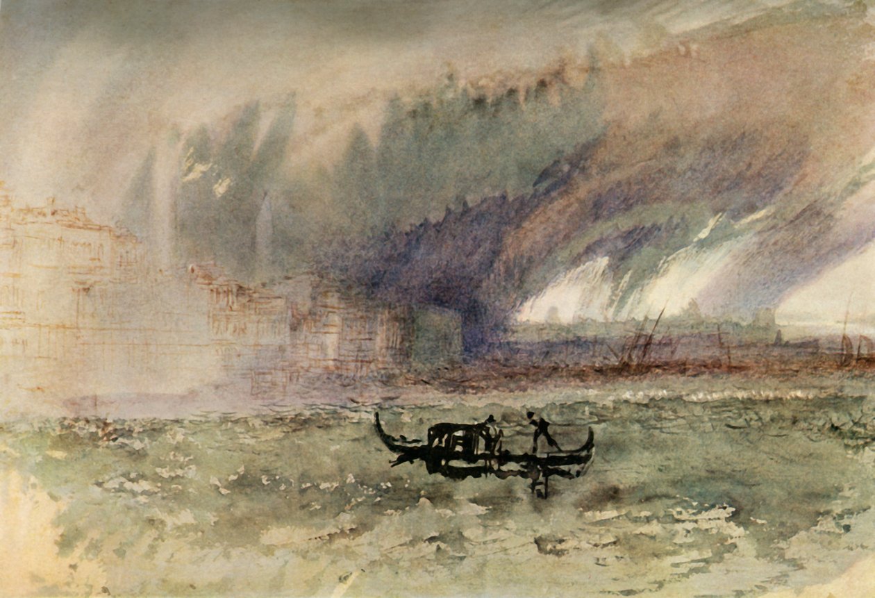 Tormenta en las lagunas, c1830, 1934 de Joseph Mallord William Turner